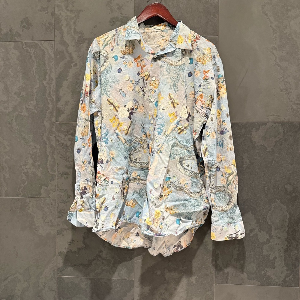Etro Multicolor Floral Men's Shirt
